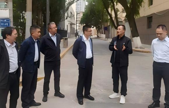 彭雲清一行調研西寧分公司