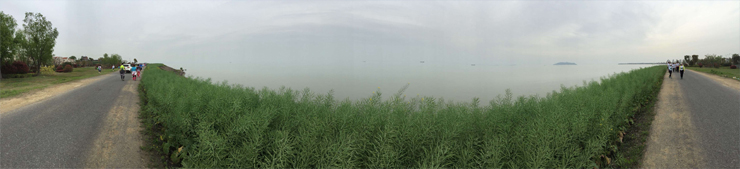 國禎環保-快樂(le) 國禎環湖毅行沿途風景
